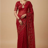 Buy Dyed Matching Saree in Bulk with Blouse Piece for Premium Ethnic and Traditional Wear | TUL-ROMANCE