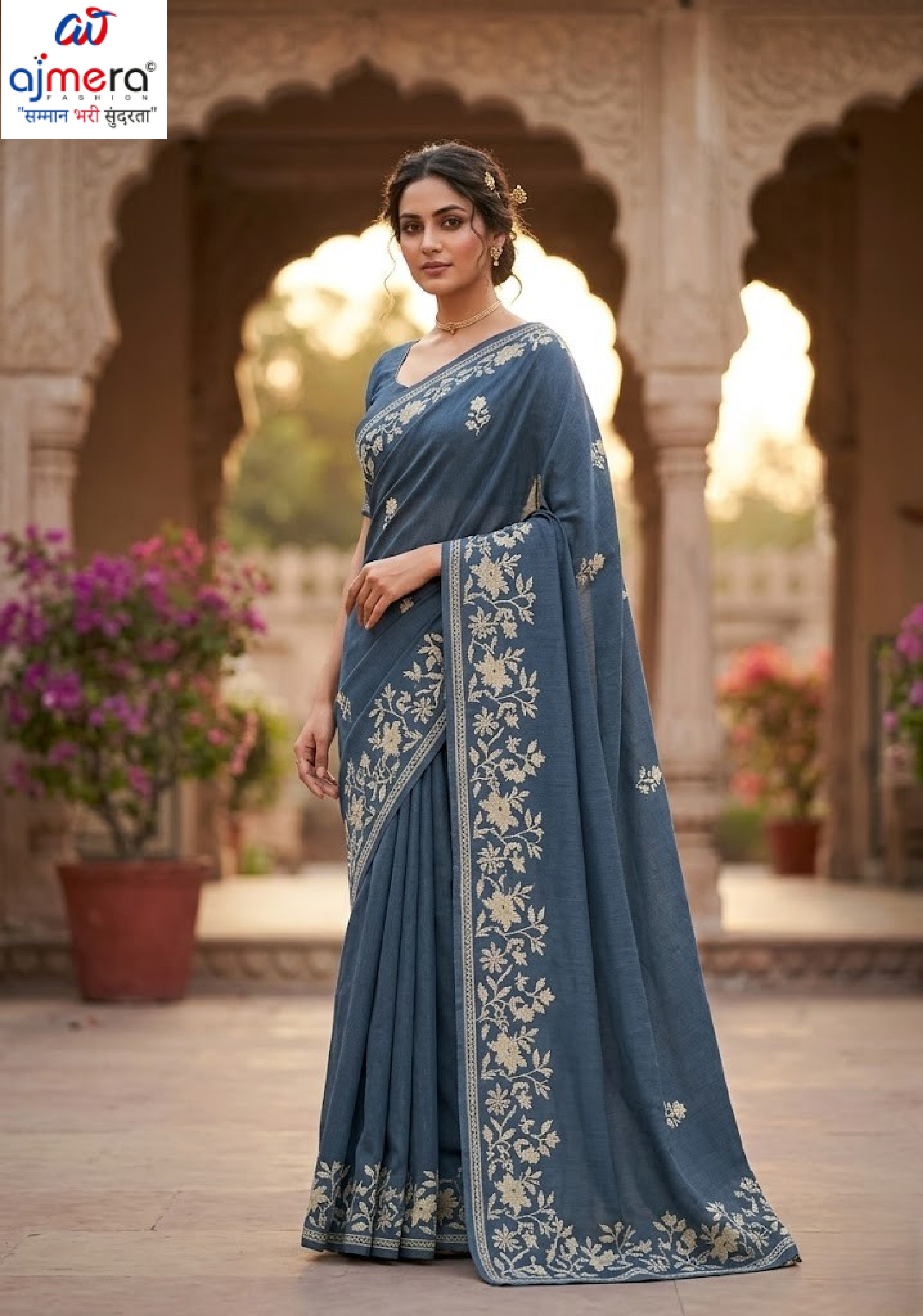 Graceful Printed Saree with Blouse Piece for Modern Ethnic Fashion | SSR-BUGGATTI