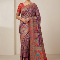 Graceful Border Jacquard Silk Saree With Blouse Piece | PGT-NIYA