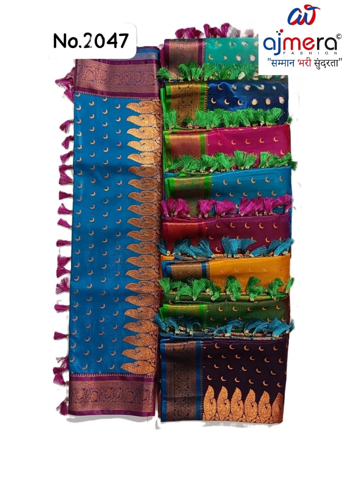 Designer Jacquard Silk Saree with Blouse Piece for Traditional Occasions | WON-SONAKSHI
