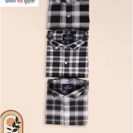 Mens Shirt Bulk Supplier India for Retailers | AGM-COTTON CHECKS A-16