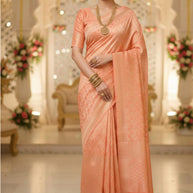 Premium Rapier Silk Matching Saree With Blouse Piece | MCB-RAPIDO