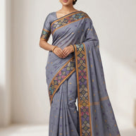 Cotton Saree with Without Blouse for Premium Ethnic and Traditional Wear | NDN-HANDLOOM SAREE-416