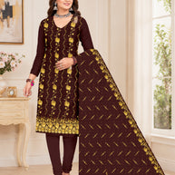 Premium Indo Unstitched Suit Set | RID-VYAPAAR-3