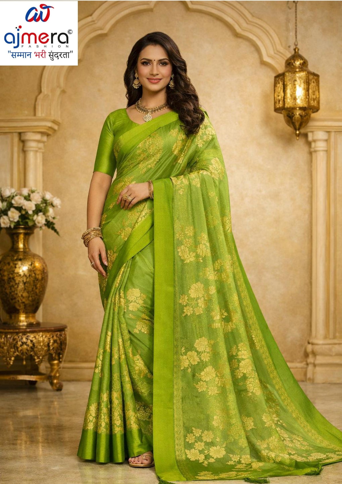 Trendy Printed Saree with Blouse Piece for Women’s Ethnic Wardrobe  | RDD-RUHANI