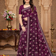Contemporary Printed Saree with Blouse Piece for Premium Wear  | GPT-CHANCHAL-1
