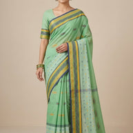 Wholesale Cotton Saree with Without Blouse for Premium Ethnic and Traditional Wear | NDN-HANDLOOM SAREE-418