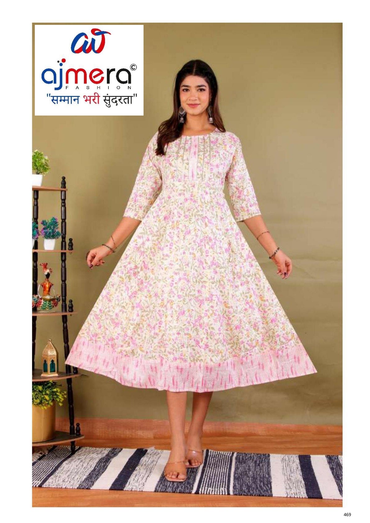 Designer Plus Size Cotton Kurti for Women | JNF-KALI KURTI COTTON BIG