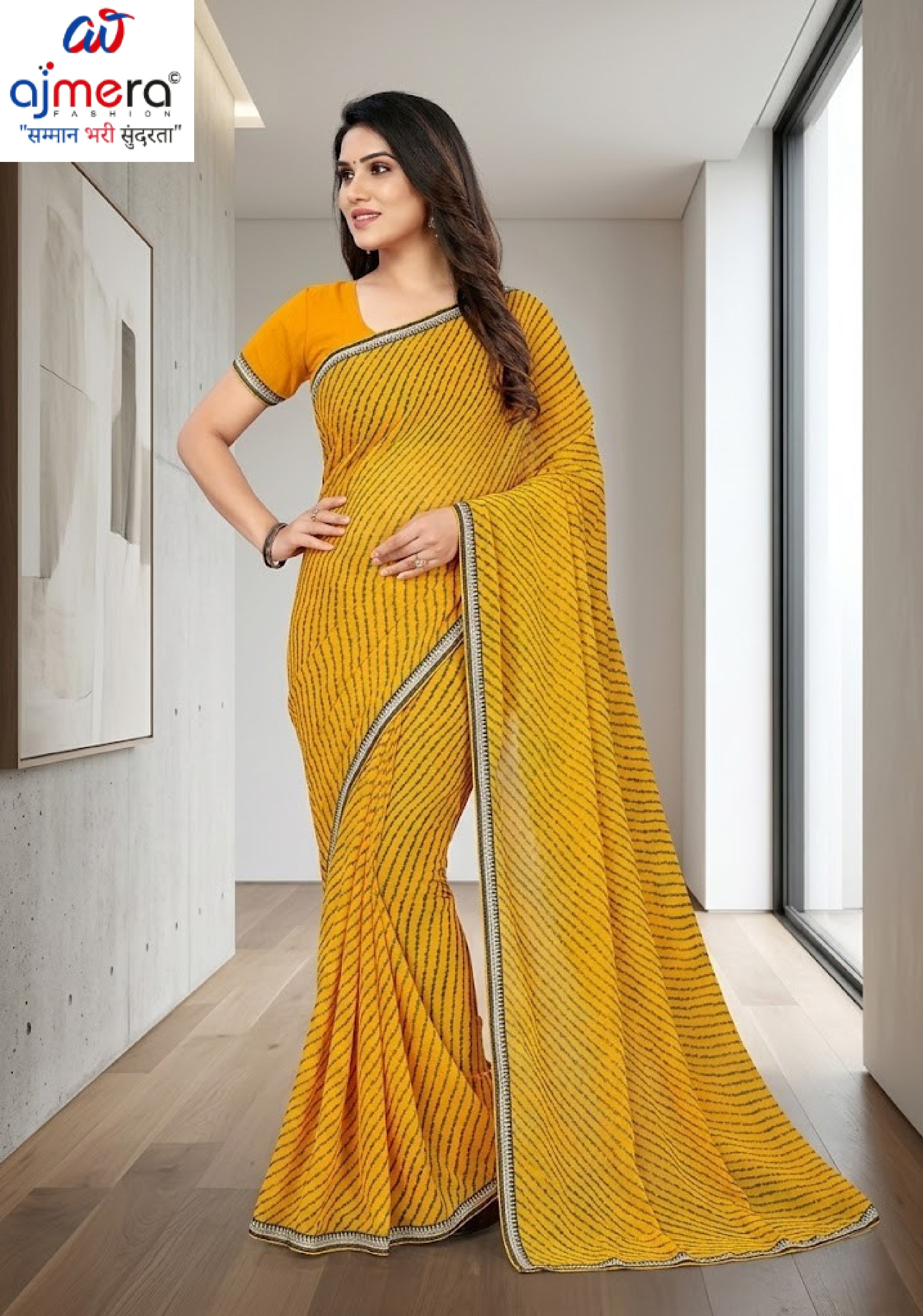 Beautiful Printed Saree with Blouse Piece for Cultural Celebrations | VER-HEERA-42263