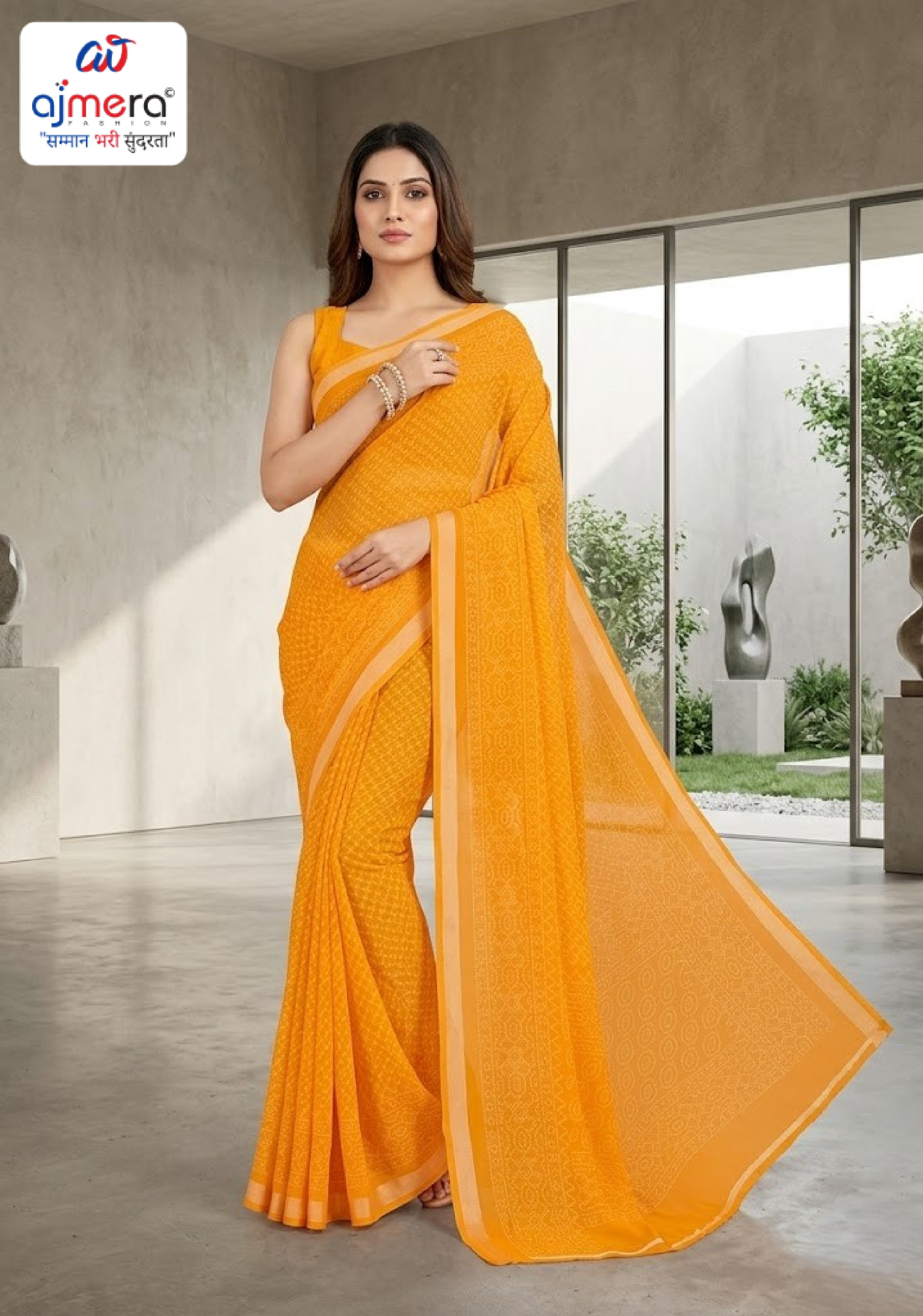 Stylish Printed Saree with Blouse Piece for Traditional Celebrations | RMF-PARI VOL-7