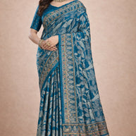 Beautiful Printed Saree with Blouse Piece for Cultural Celebrations  | RDD-VISHAKHA VOL-02