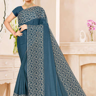 Graceful Printed Saree with Blouse Piece for Modern Ethnic Fashion | SNR-ROLLER-2
