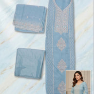 Premium Chiffon Unstitched Suit Set | PCH-304