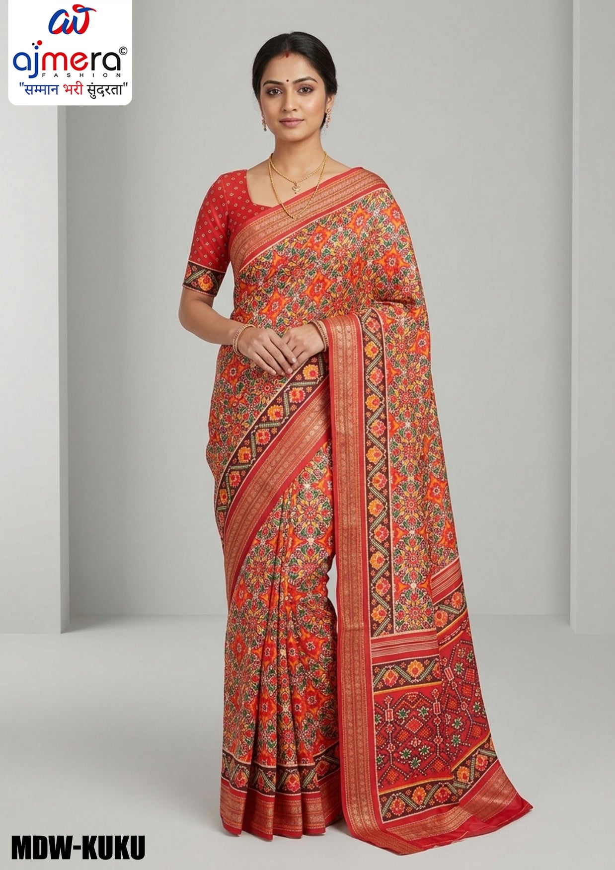 Majestic Elegance Jacquard Silk Saree With Blouse Piece | MDW-KUKU