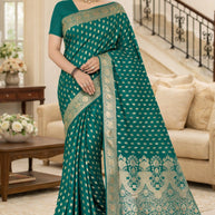 Designer Jacquard Silk Saree with Blouse Piece for Traditional Occasions | TUL-VEERA SILK VOL-20
