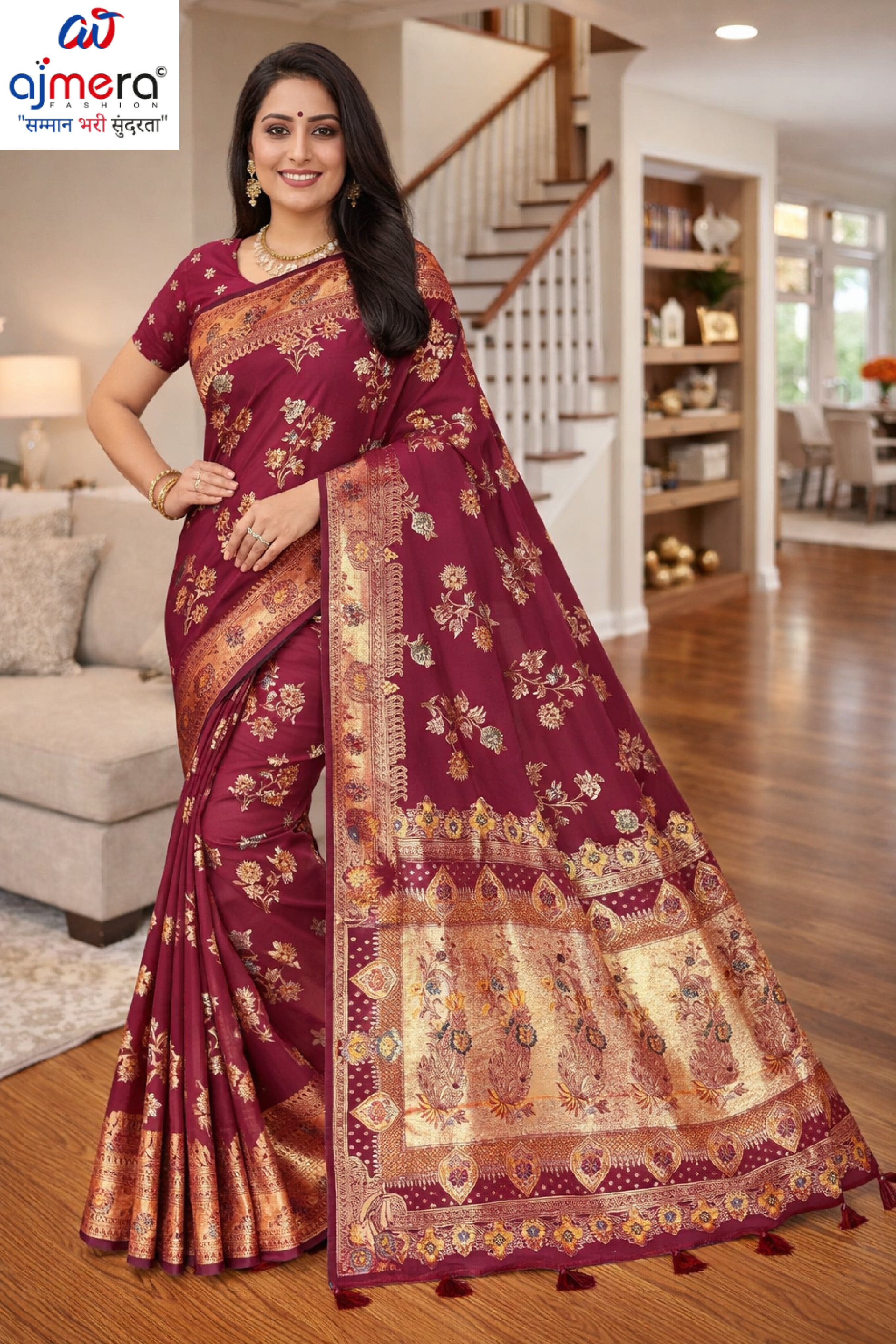 Designer Jacquard Silk Saree with Blouse Piece for Traditional Occasions | TUL-CLEAR SILK VOL-20