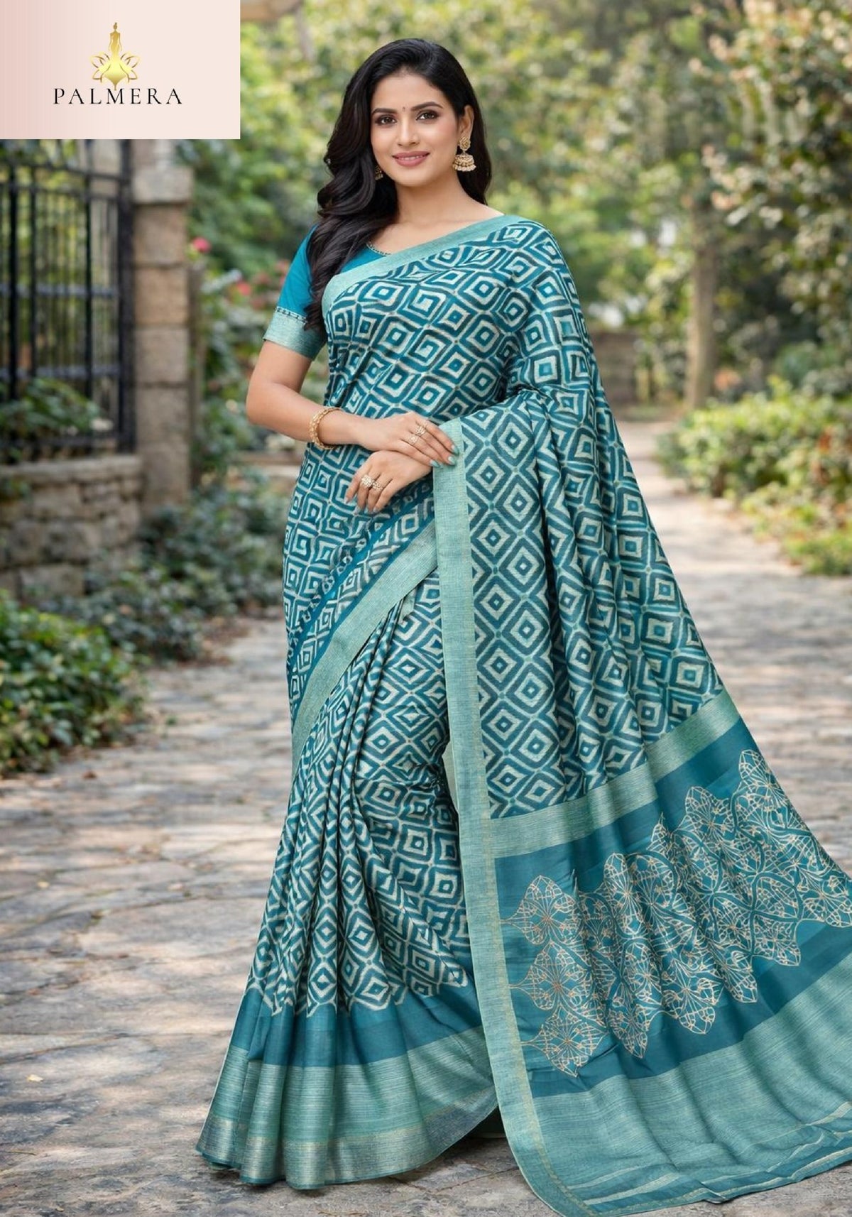 Palmera Saree Wholesaler and Palmera Saree Supplier | ALL-IKKAT VOL-01
