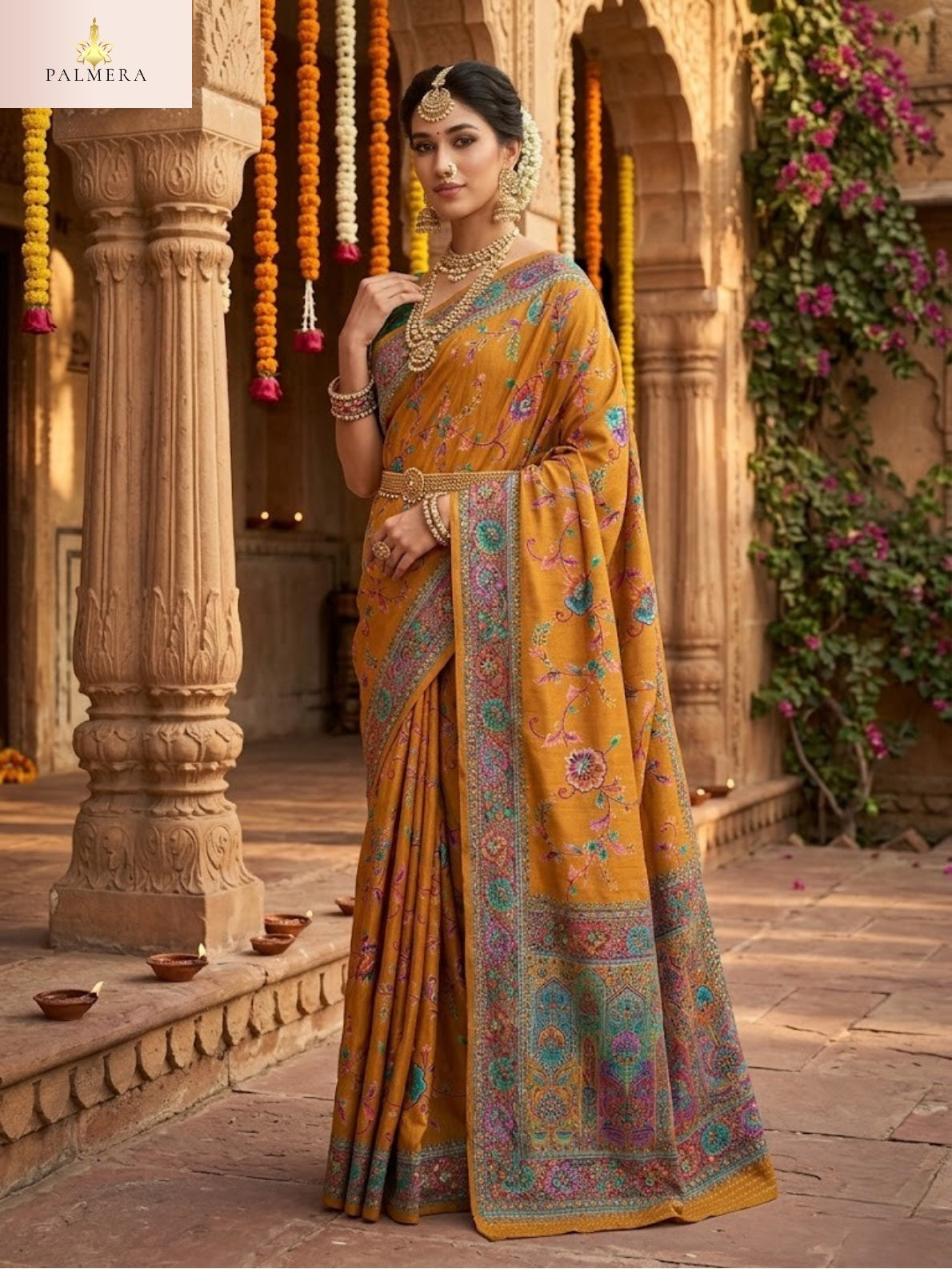 Palmera Saree Wholesaler and Palmera Saree Supplier | ALL-NARMADA-22