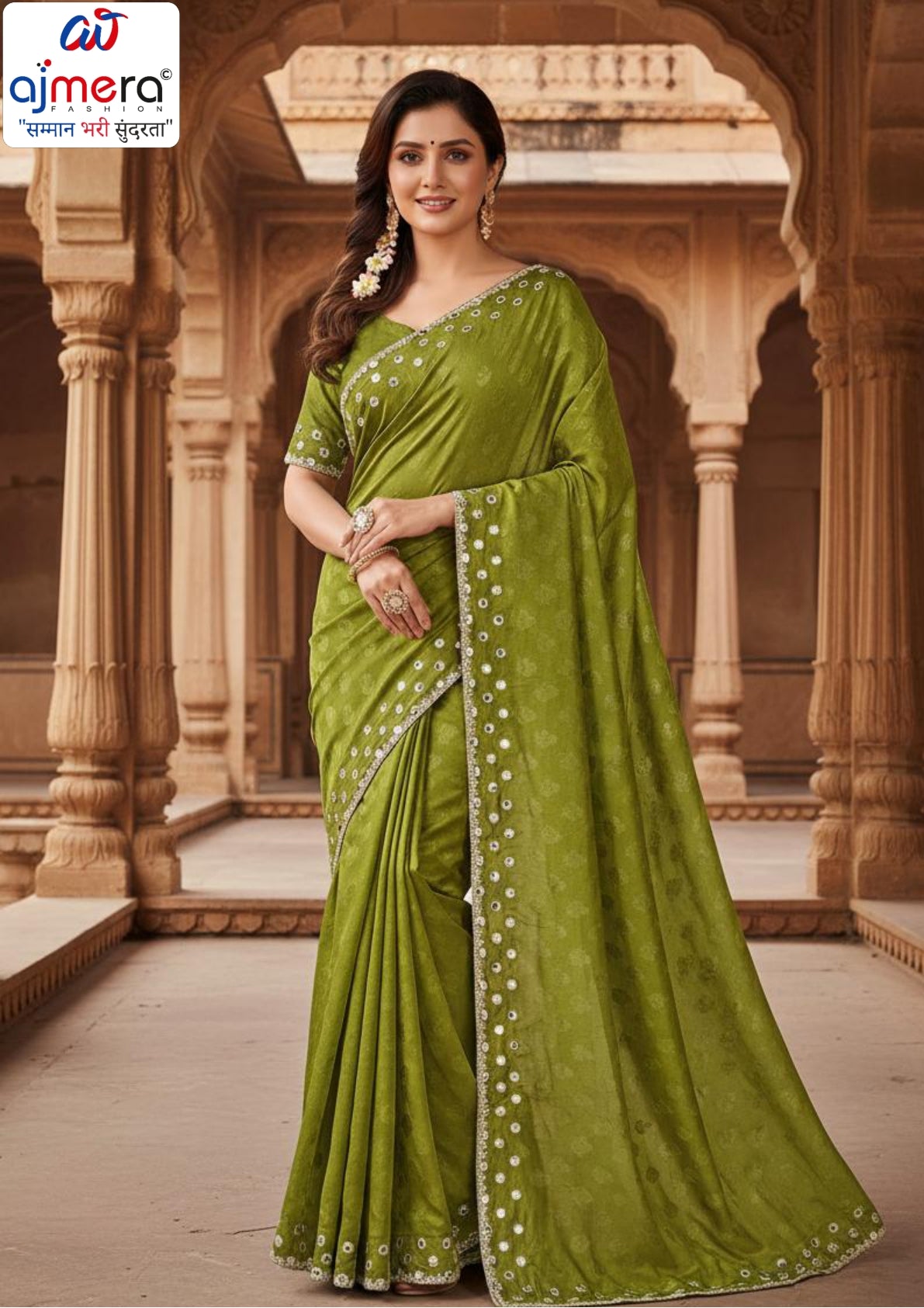 Handwork Heritage Saree Manufacturer and Handwork Heritage Saree Supplier | SXS-1789