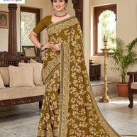 Beautiful Printed Saree with Blouse Piece for Cultural Celebrations | GPT-MEGHA-3