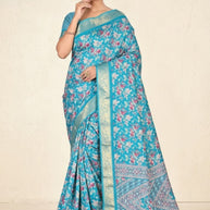 Exclusive Printed Saree with Blouse Piece for Elegant Ethnic Look | VER-NEELAM-48480