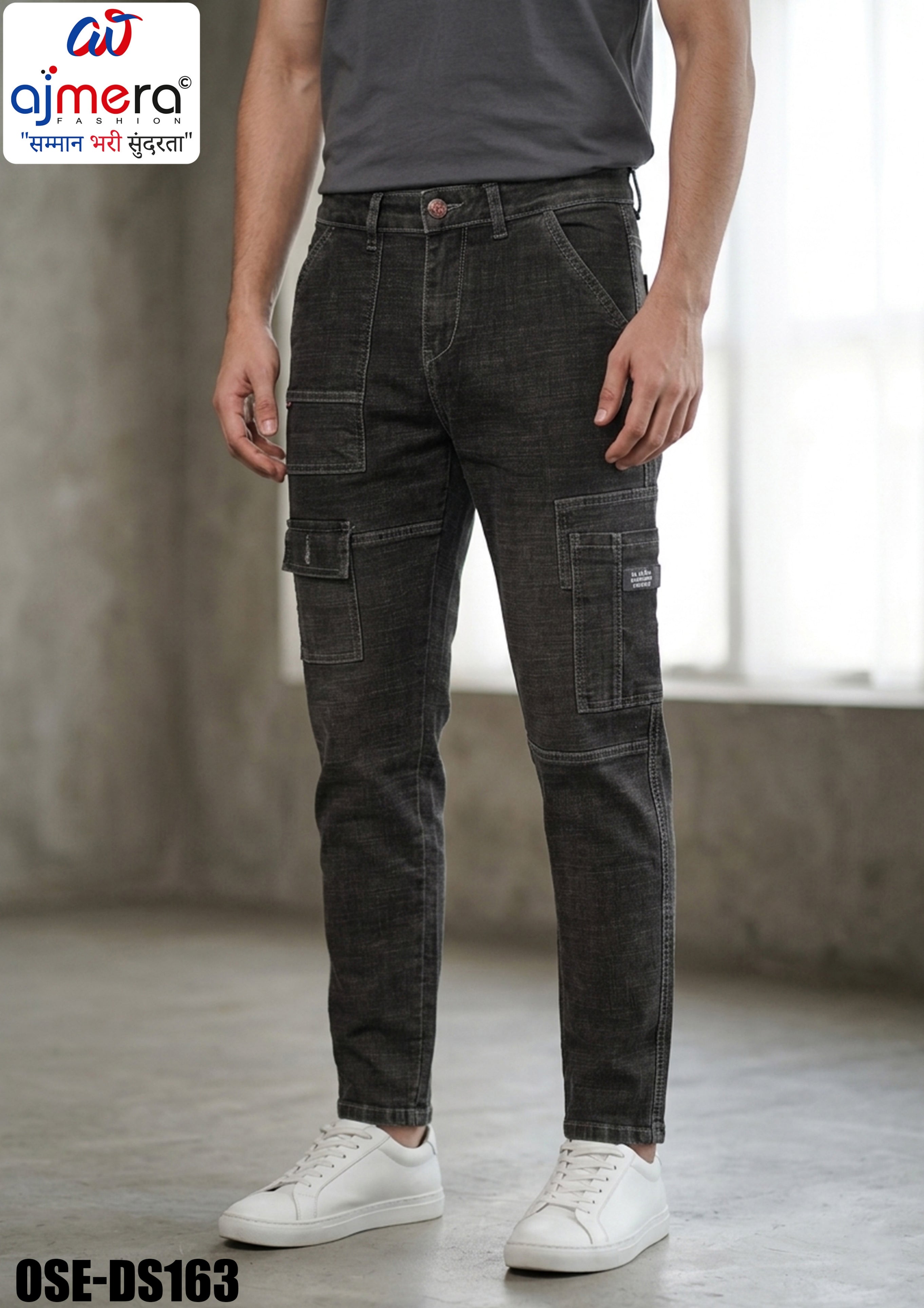 Premium Men's Denim Jeans for Casual & Everyday Wear | OSE-DS163