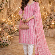 Plus Size Designer Kurti Set for Women | ISO-INAYAT-A