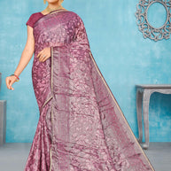 Chic Printed Saree with Blouse Piece for Sophisticated Ethnic Style | SNR-BEAUTY SILK