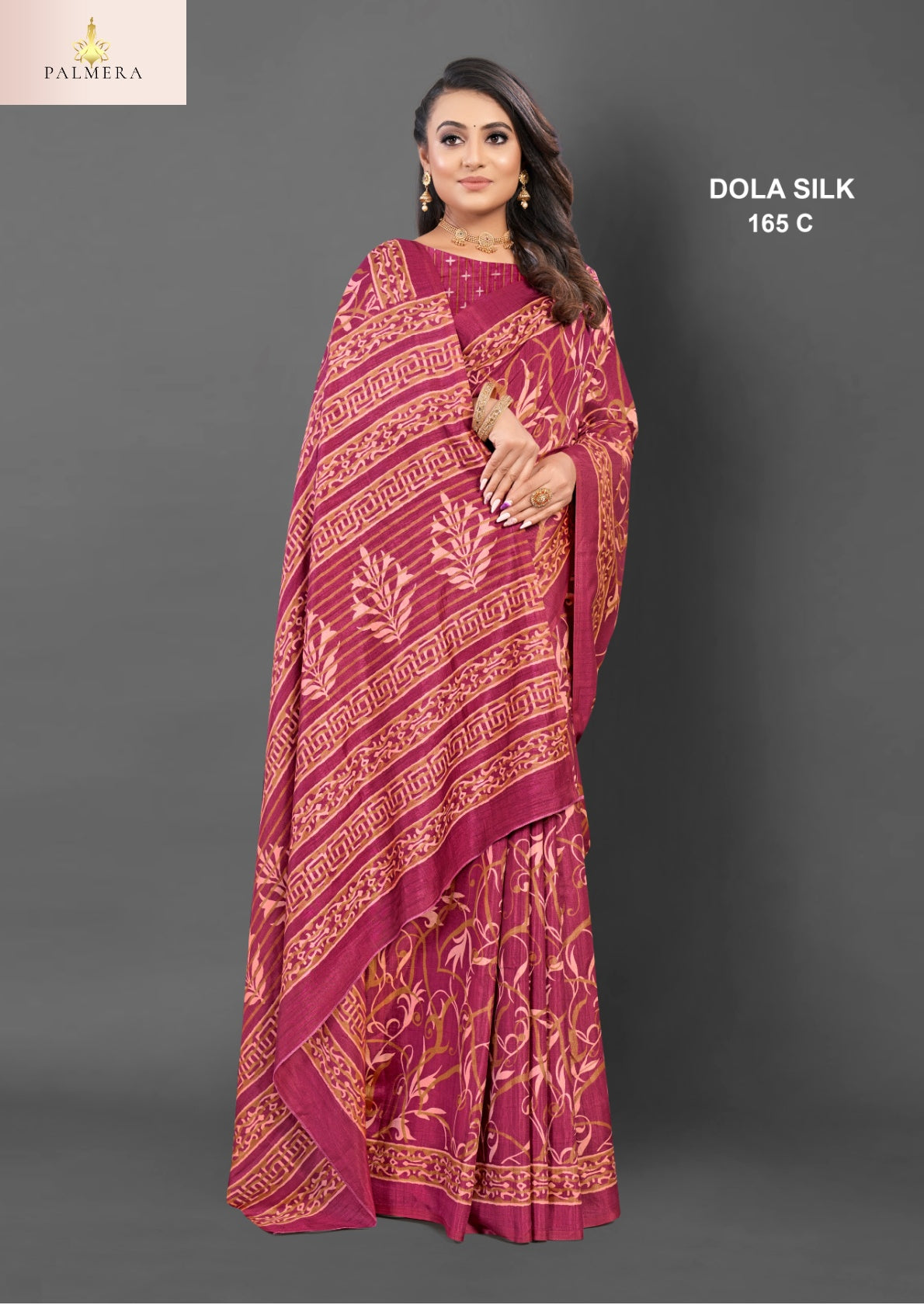 Dola Silk Blended Silk Saree with Blouse for Premium Ethnic and Designer Wear | ALL-DOLA SILK-165
