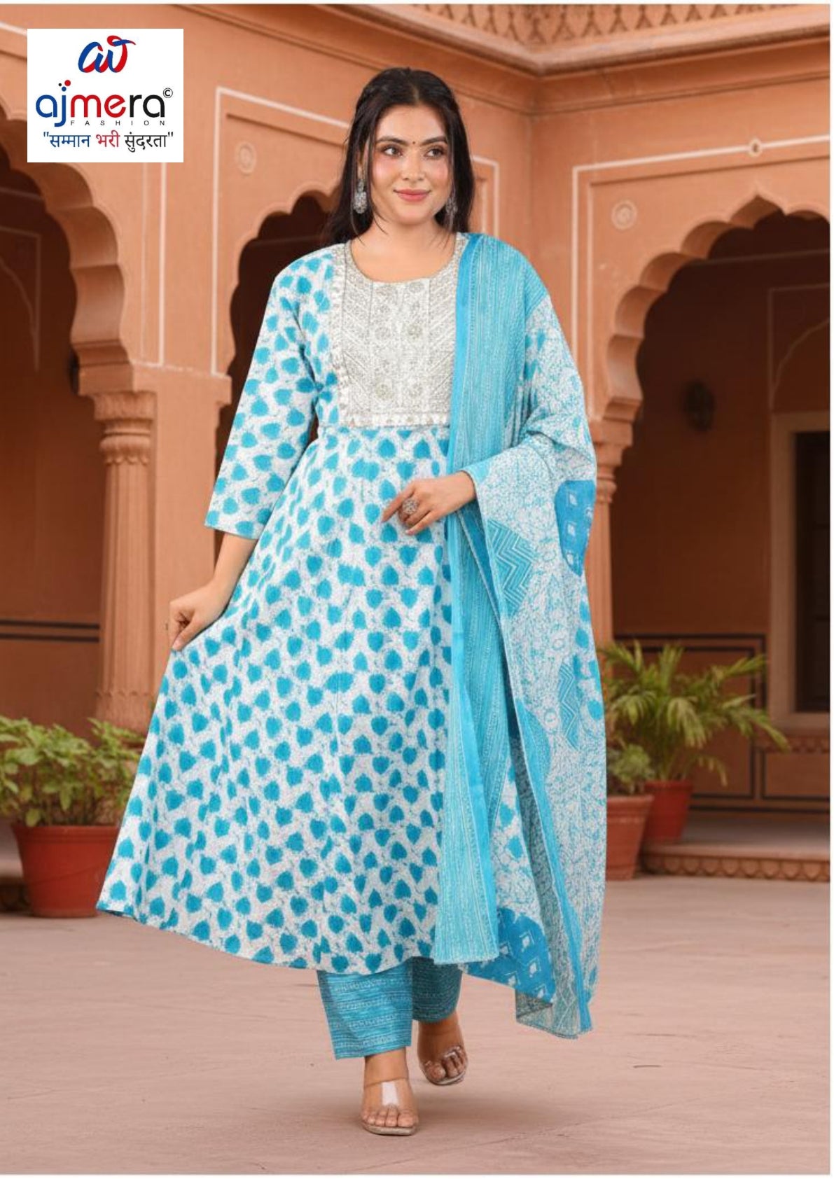 Designer Kurti Set for Women | JNF-609 60-60 GHERA
