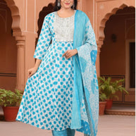 Designer Kurti Set for Women | JNF-609 60-60 GHERA