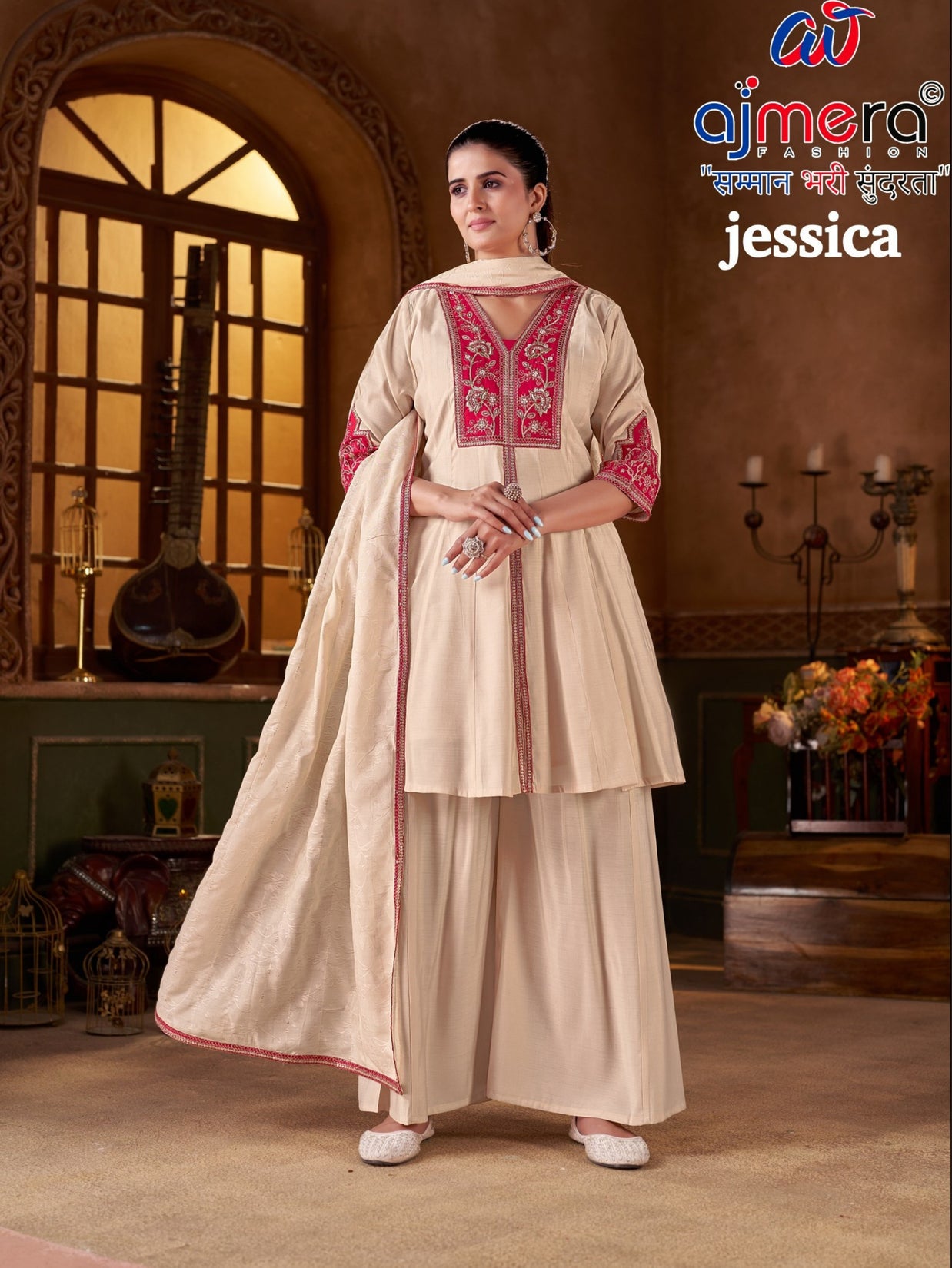 Designer Elegant Designer Kurti Set for Women | JMH-JESSICA