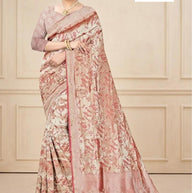 Graceful Jacquard Silk Saree with Blouse Piece for Timeless Ethnic Fashion | PLP-NEW EARTH