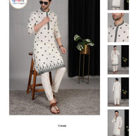 Premium Men's Kurta & Payjama for Wedding & Festive Wear | SNA-MKP12458