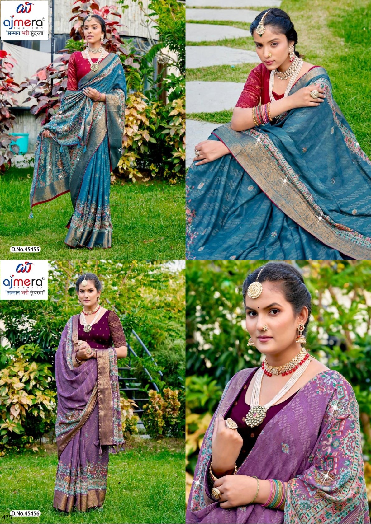 Exclusive Printed Saree with Blouse Piece for Elegant Ethnic Look  | VDT-SUNIDHI-7