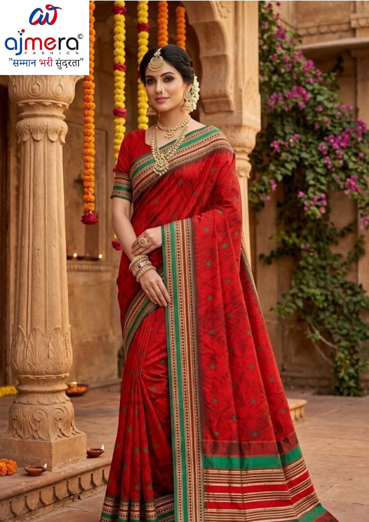 Fashionable Jacquard Silk Saree with Blouse Piece for Special Events | DOF-BEAGAUM BEAUTY-2