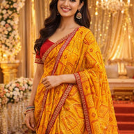 Premium Printed Saree without Blouse for Ethnic Elegance | JS-SAROJ