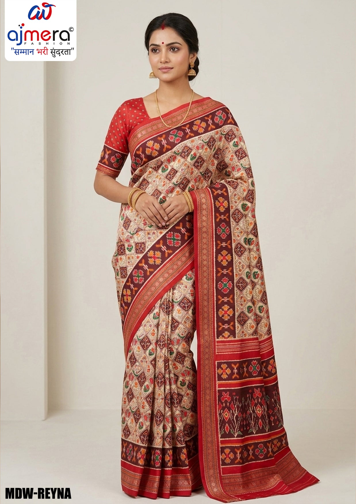 Grand Elegance Jacquard Silk Saree With Blouse Piece | MDW-REYNA