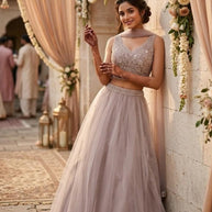 Designer Net Gown for Women | YVD-YSC119