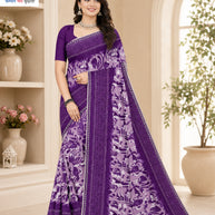 Beautiful Printed Saree with Blouse Piece for Cultural Celebrations | GPT-MEGHA-1