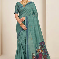 Fashionable Jacquard Silk Saree with Blouse Piece for Special Events | CUT-11667