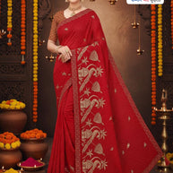 Fancy Saree Wholesale Supplier with Blouse Piece for Premium Ethnic and Traditional Wear | VKM-ZILA