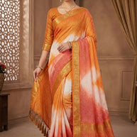 Digital Print Saree with Blouse Piece for Premium Ethnic and Traditional Wear | STG-KOSI