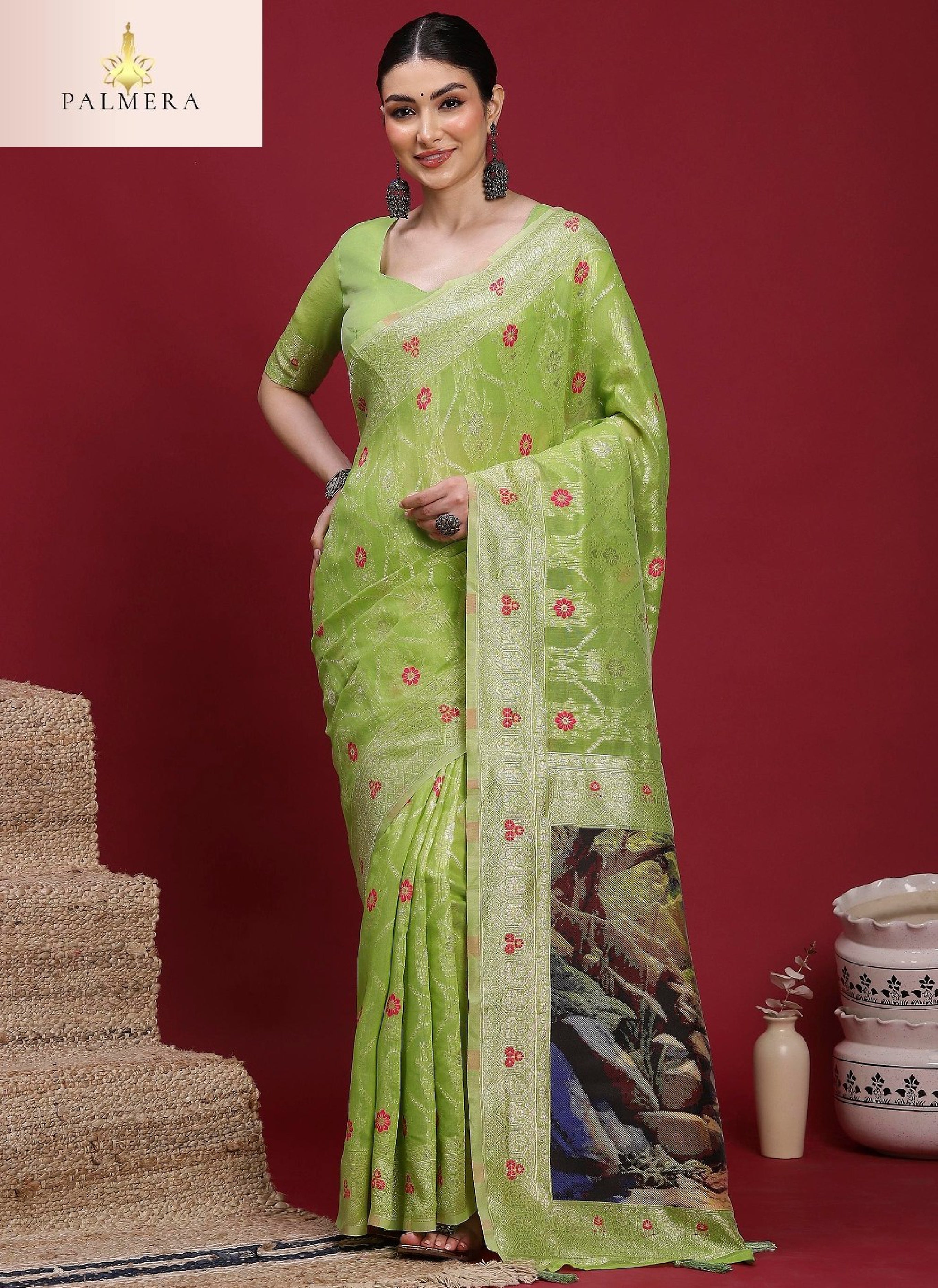 Palmera Saree Wholesaler and Palmera Saree Supplier | ALL-VANAYA-02