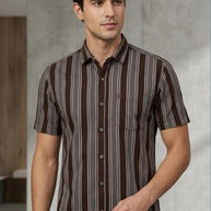 Mens Shirt Wholesaler India for Distributors | NSE-CHECKS STRIPES HS