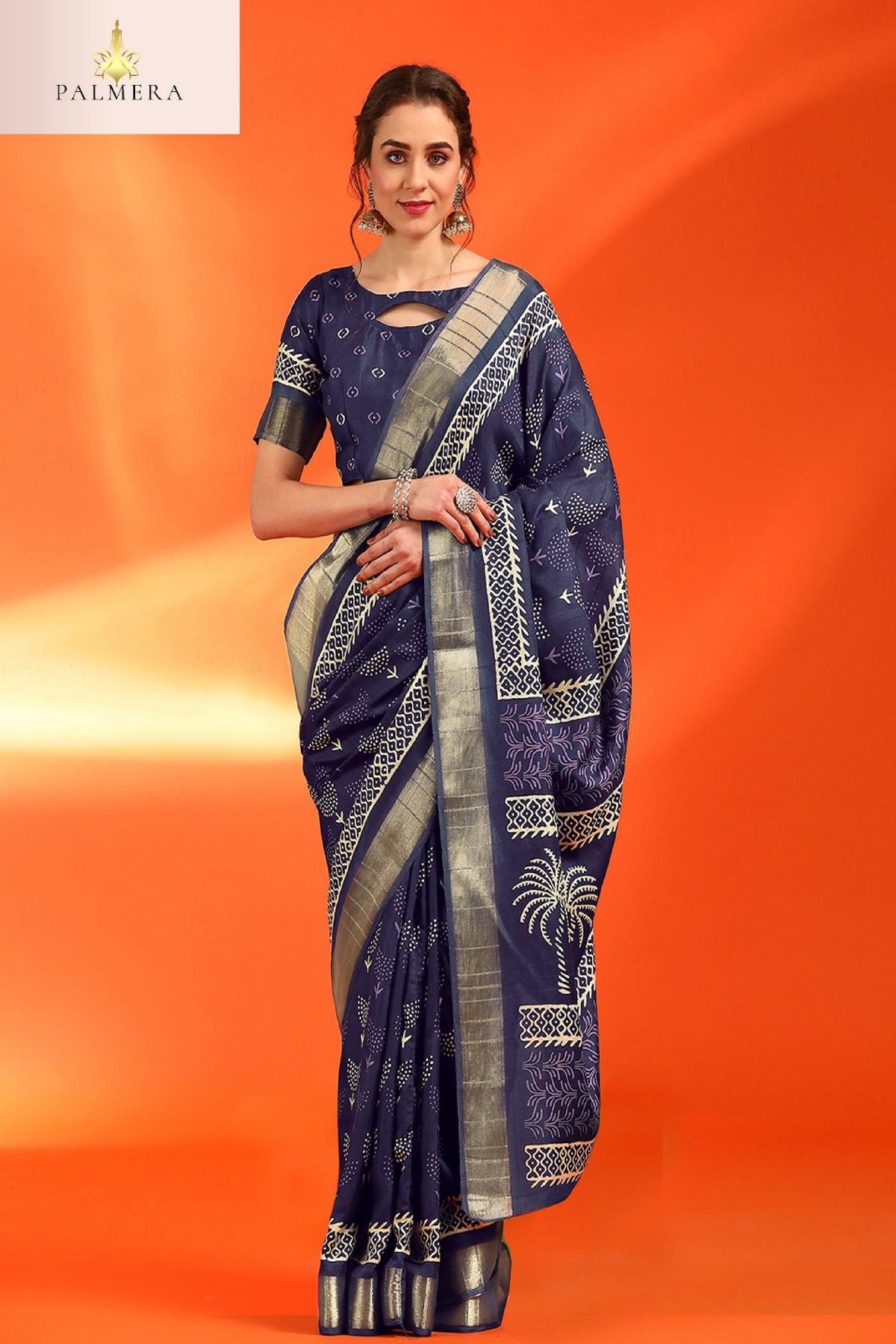 Holland Silk Handloom Silk Saree with Blouse for Premium Ethnic and Traditional Wear | ALL-HOLLAND SILK-41