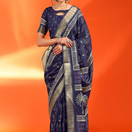 Holland Silk Handloom Silk Saree with Blouse for Premium Ethnic and Traditional Wear | ALL-HOLLAND SILK-41
