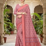 Wholesale Cotton Saree with Blouse Piece for Premium Ethnic and Traditional Wear | ANT-SHILPA-1