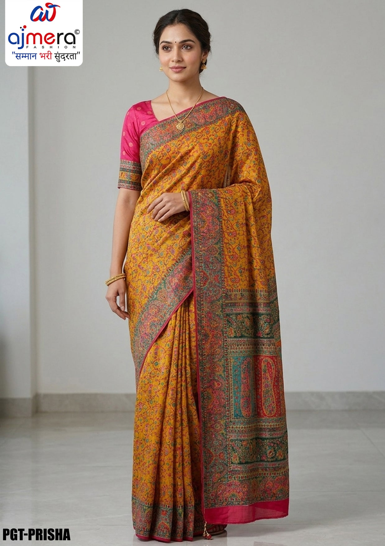 Rich Texture Jacquard Silk Saree With Blouse Piece | PGT-PRISHA