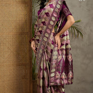 Palmera Saree Manufacturer and Palmera Saree Supplier | ALL-NARMADA-01